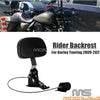 Harley Touring CVO FLHR FLHX FLTRX Detachable Backrest Pad (2009-2021)