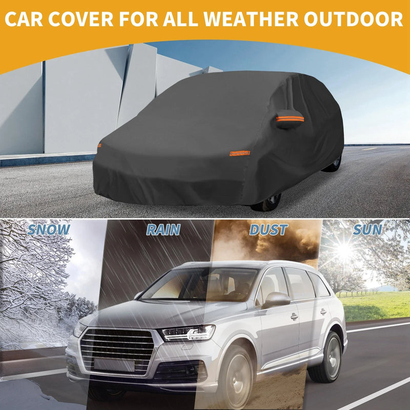 Ford Fiesta Waterproof All Weather Car Cover with Reflective Straps (2011-2019)