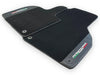 Lamborghini Aventador 2012-2022 with Carbon Fiber Leather Black Floor Mats