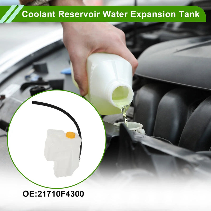 Nissan Sentra Coolant Expansion Overflow Tank w/ Cap (1995-1999)