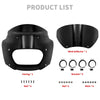 Harley Softail Fat Bob Motorcycle Headlight Fairing Mask (2018-2022)