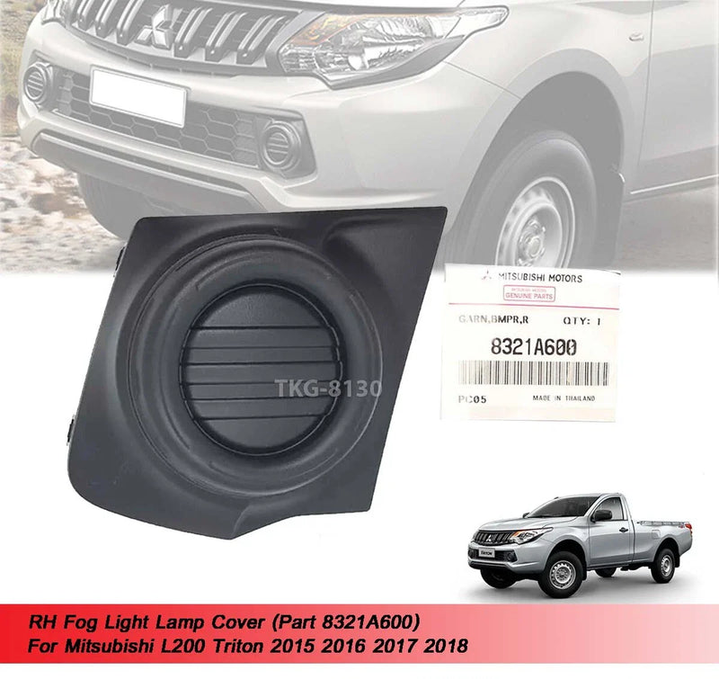 Mitsubishi L200 Triton Fog Light Lamp Cover (2015-2018)