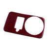 Ford Mustang Red Carbon Fiber Headlight Switch Trim (2005-2009)