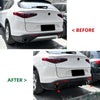 Alfa Romeo Stelvio Rear Bumper Diffuser Lip (2017-2024)