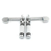 Harley Touring Softail Dyna Sportster 883 1200 Chrome Foot Pegs (2004-2023)