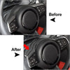 Jaguar F-Type Black Steering Wheel Button Frame Cover Trim (2013-2024)