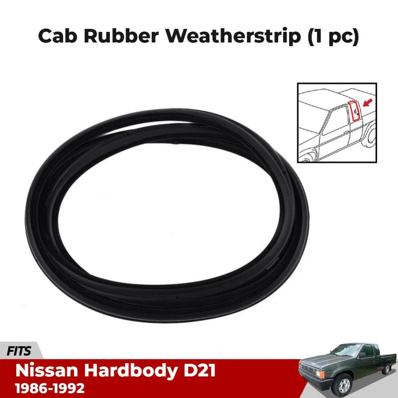 Cab Rubber Seal Weatherstrip Belt Fits Nissan Navara D21 D22 Truck 1986-1997 D09