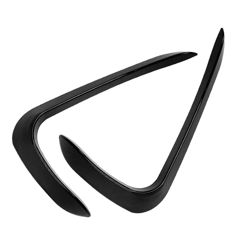 BMW X6 F16 M Sport 2015-2019 Black Front Bumper Side Spoiler