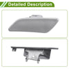 Porsche Panamera Silver Tone Left Washer Nozzle Cover Cap