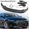 BMW 4 Series G26 M Sport Sedan Front Lip Bumper Spoiler (2020+)