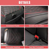 Chevrolet Seat Protector Black Red Front Seat Covers