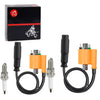 Kawasaki Teryx 750 800 2 x Ignition Coil Spark Plug (2009-2022)