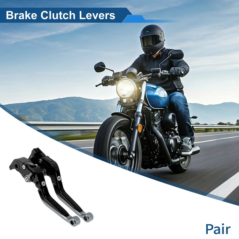 Yamaha YZF-R1 Brake/Clutch Levers Short/Long Titanium End (2004–2008)