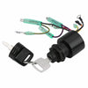 Mercury Outboard Motor Ignition Key Switch Assembly (1987-1999)