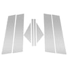 Mazda 3 Axela (2020-2024) Silver Tone 8 Pcs Door Pillar Window Trim