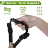 Jeep Wrangler YJ TJ LJ JK JL 1987-2021 Black Roll Bar Grab Handles