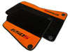McLaren 650S with Orange Alcantara Leather Black Floor Mats (2014-2019)