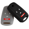 Acura TL TSX ZDX MDX Accord 2 x Car Silicone Remote Key Fob Cover Case