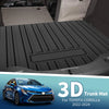 Toyota Corolla (2022-2024) 1 Pc Flat Face Cargo Liner Rear Trunk Mat