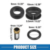 Toyota Celica 6 x Fuel Injector O Rings Seals with Micro Filters (88-89)