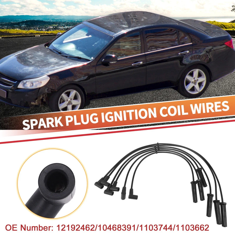 Buick Century 6 x Spark Plug Wire Ignition Coil Cable (2000–2005)