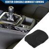 Nissan Rogue Center Console Armrest Cover 15-20 Neoprene Black