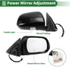 Toyota Highlander Right Side Door Mirror Gloss Black (08–13)