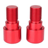 Yamaha YZF R6 (1999-2005) & R6S 18mm Red Handle Bar End Grip Plug (2006-2012)