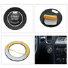 Infiniti Q50 Q60 QX60 - Black Push Start Button Cover & Ring
