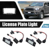 VW Jetta with Decoders LED License Plate Lights