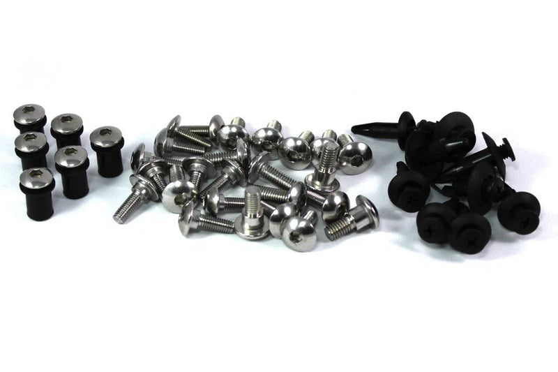 Honda VFR800 Parabrisas Acero Inoxidable Completo (1998–2001)