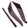 Nissan Sentra Gloss Black Front Grill Chrome-Delete Trim Cover (2020-2022)