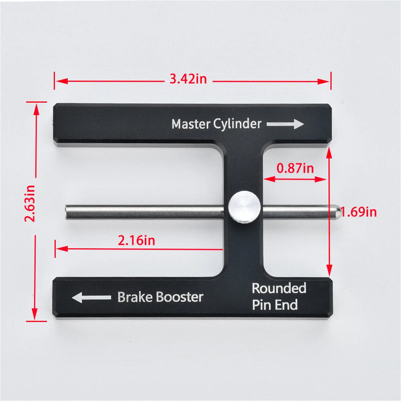 Ford Chevy GM Dodge Brake Booster Pin-Depth Gauge Tool