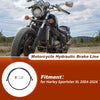 Harley Sportster XL 48.5" Hydraulic Front Brake Line (2004–2024)
