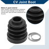 Peugeot 206 Inner CV Joint Boot Kit with Clamps (2002-2020)
