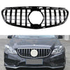 BENZ E CLASS W212 Black GT Style Front Bumper Grille (2014-2015)