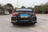 Honda Civic 4DR Sedan Factory Style Spoiler Wing ABS (2016-2021)