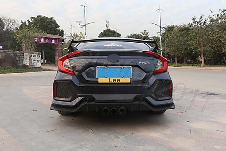 Honda Civic 4DR Sedan Factory Style Spoiler Wing ABS (2016-2021)