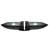 BMW X6 G06 2 x Carbon Look Rear Bumper Side Spoiler Covers (2020-2022)