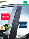 Toyota Highlander Pillar Post Covers 8PCS Door Trim (2020–2022)