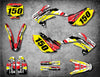Honda CRF 150R (2007-2018) RAPID Style Stickers Custom Graphics Full Kit
