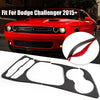 Dodge Challenger Carbon Fiber Interior Gear Shift Box Panel Trim Cover (2015-2023)