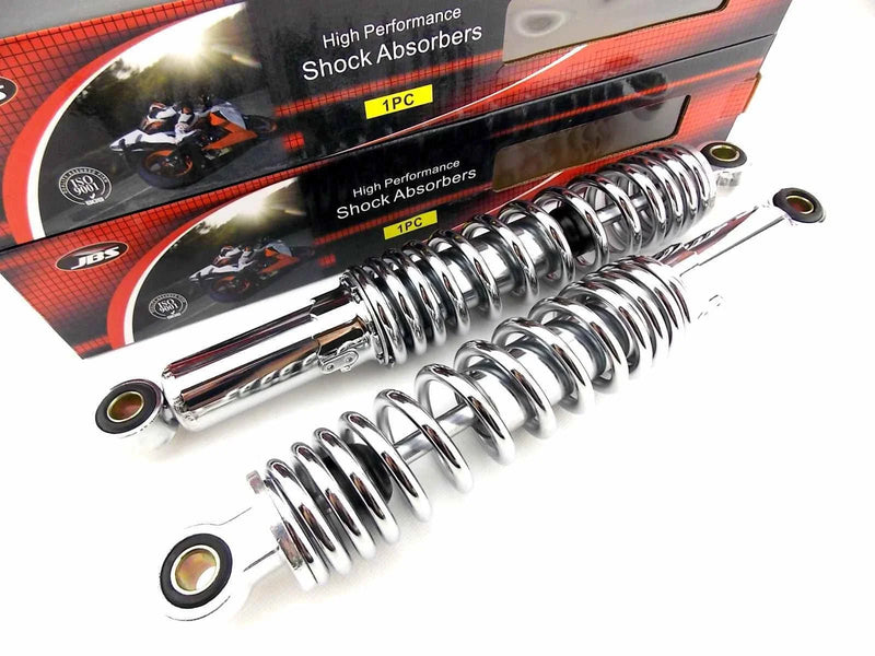 YAMAHA RD350 325mm JBS Chrome Rear Shock Absorbers