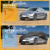 Tesla Model Y (2020-2024) Black Aluminum Film Waterproof Car Cover