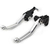 Suzuki DRZ400S / SM / E Silver CNC Pivot Clutch Brake Levers (2000-2022)