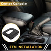 GMC Microfiber Leather Diamond Grid Grey Center Console Cover