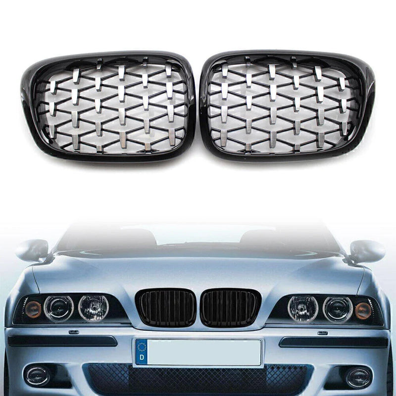 BMW E39 5-Series Diamond Meteor Front Kidney Grille (1999-2003)