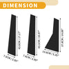 Honda CR-V (2011-2016) Black 6 Pcs Door Pillar Window Trim