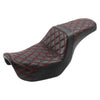 Harley Dyna Low Rider Fat Bob Breathable Driver Passenger Seat (2006-2017)