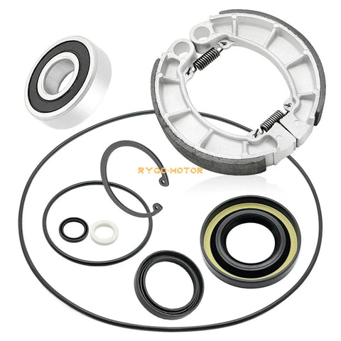 Honda Foreman 2 x Rear Brake Bearing Seals Shoes Pin Kits